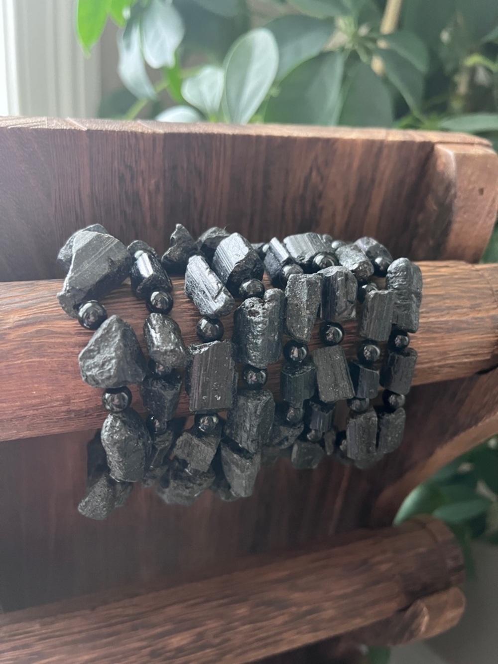Natural Black Tourmaline Bracelet